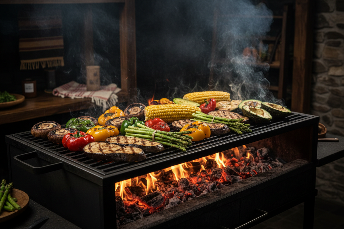 Qué asar si no comes carne (guía de parrilla vegetariana)