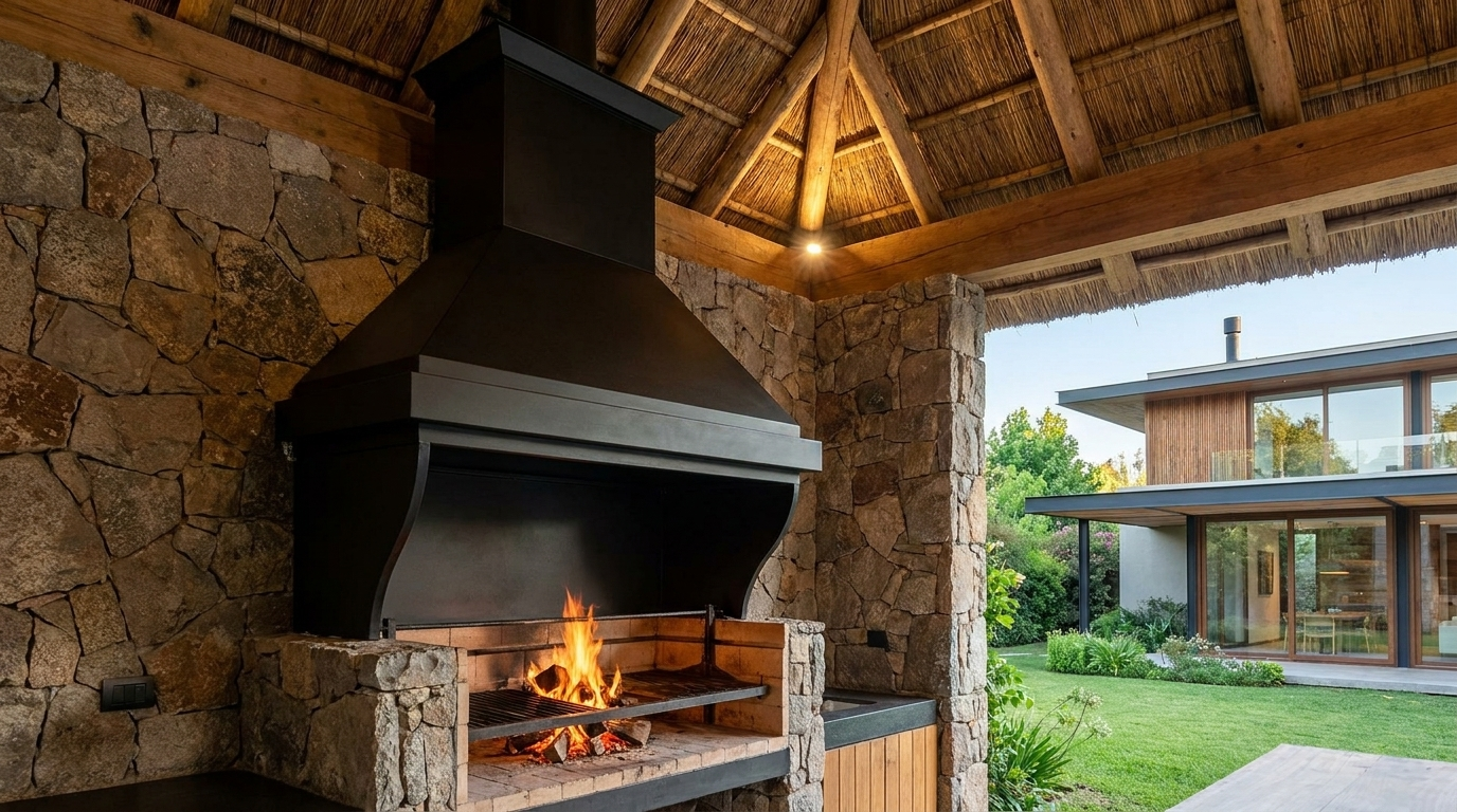 Campana Extractora para Quincho — Quincho Experto | PARRILLATE