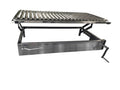Parrilla con Manivela y Tapa Frontal de Acero Inoxidable — Quincho Pro | PARRILLATE